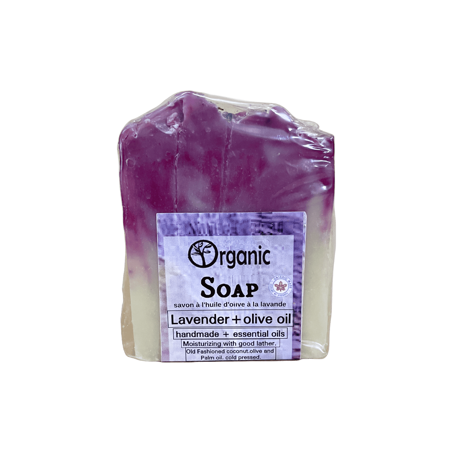 Lavender Artisan Soap Bar. Calm walk in summer fields - Organic Body Shop