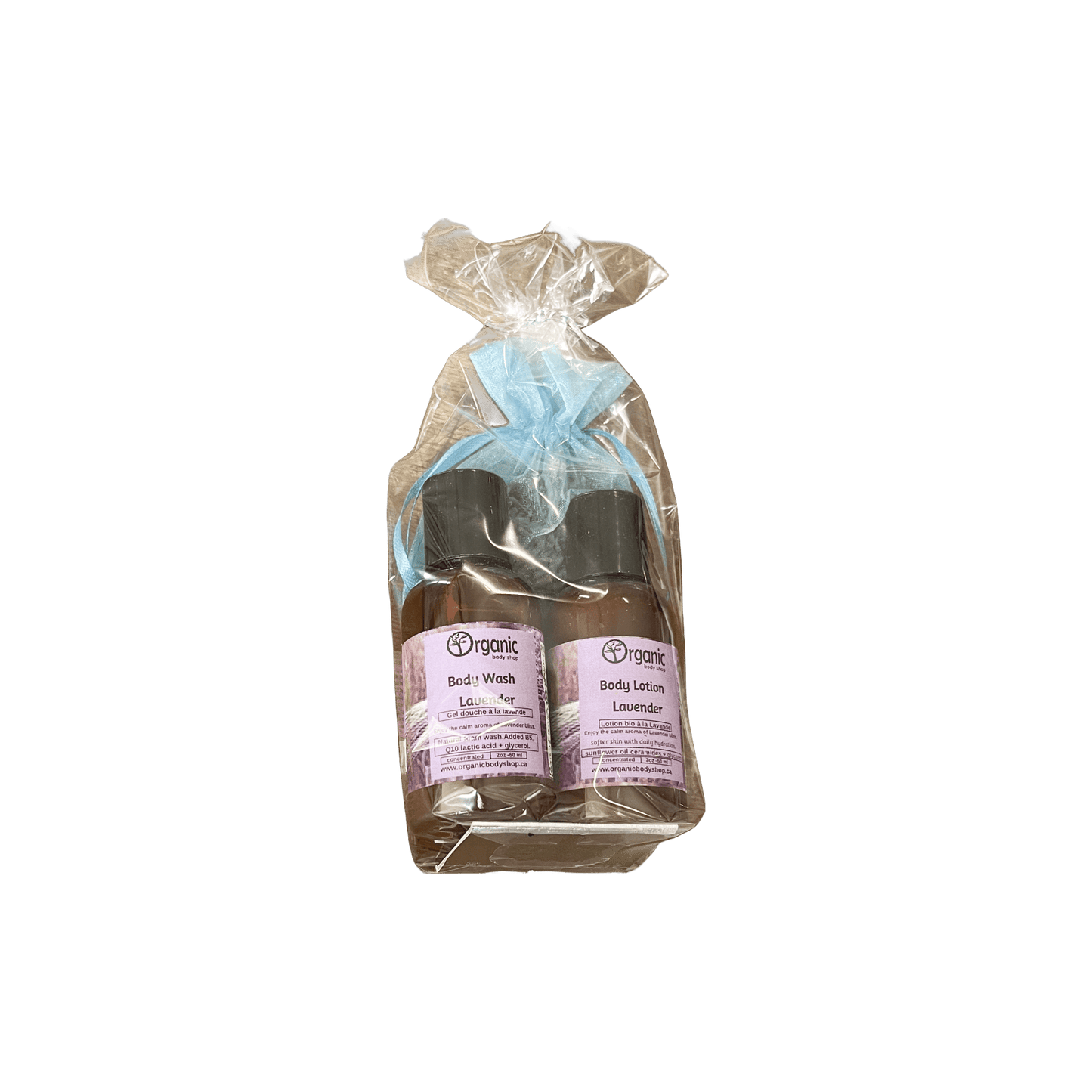 Lavender Bliss bath+body mini gift - Organic Body Shop
