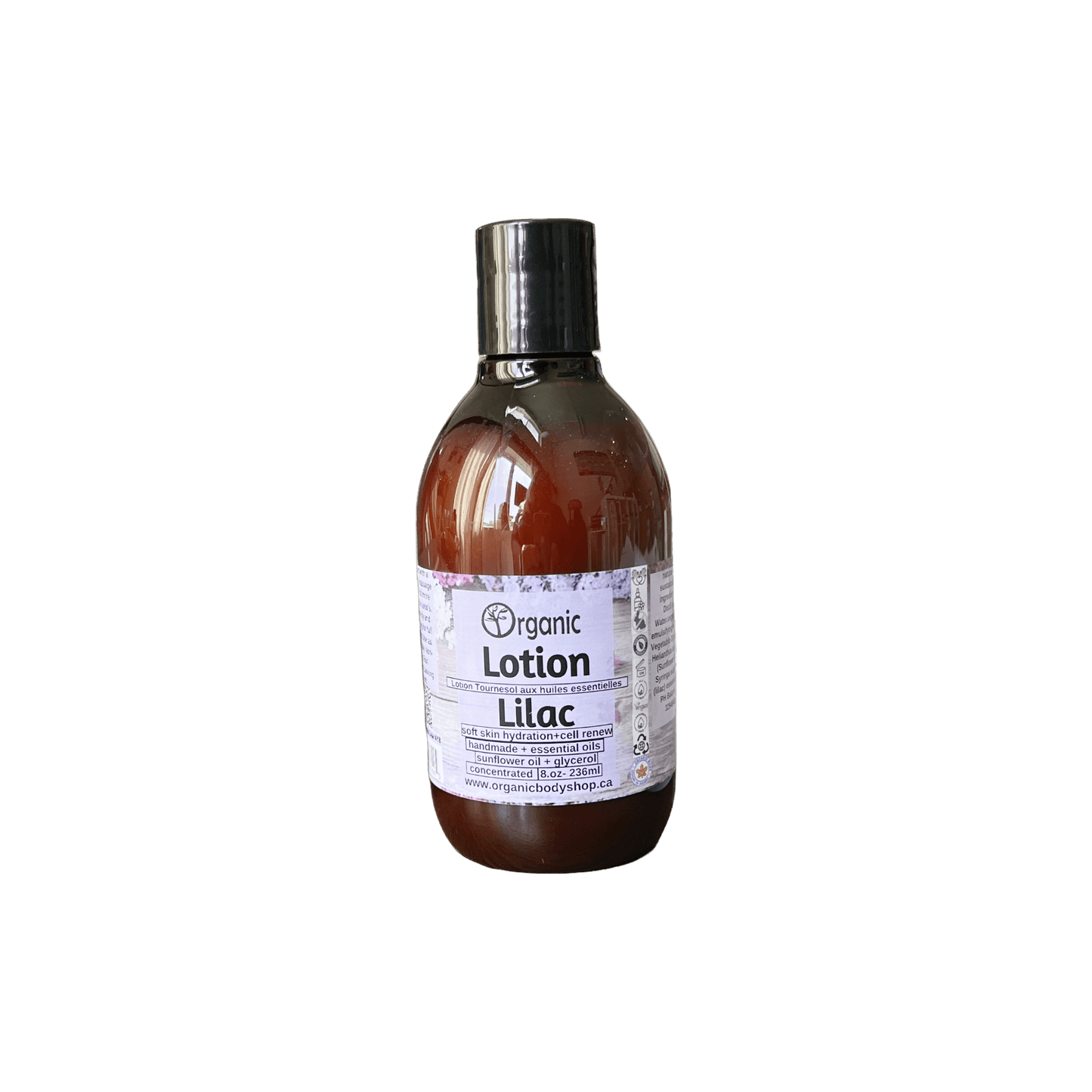 Lilac Lotion. Spring Floral - Organic Body Shop