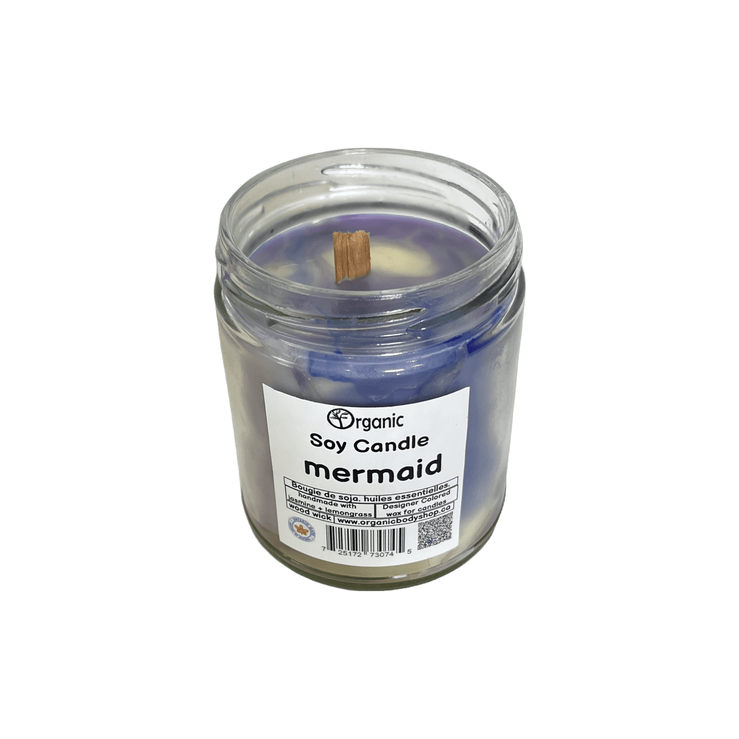 Mermaid Soy Candle 9oz - Organic Body Shop