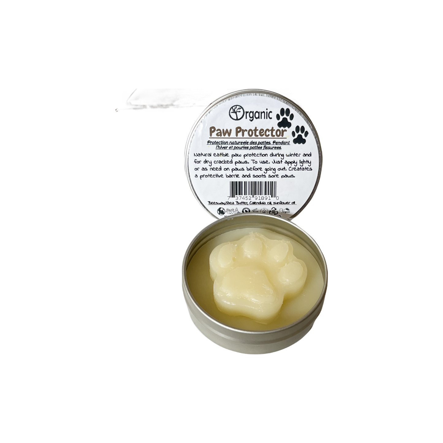 Paw Protect beeswax salve
