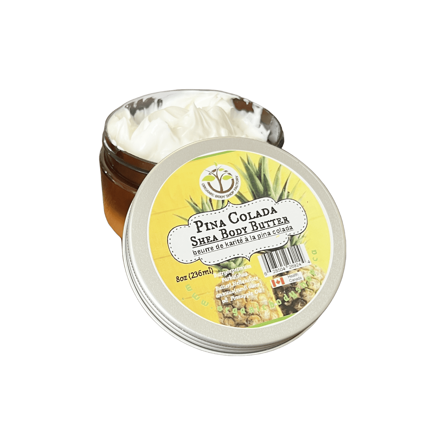 Pina Colada Body Butter. Tropical aroma - Organic Body Shop