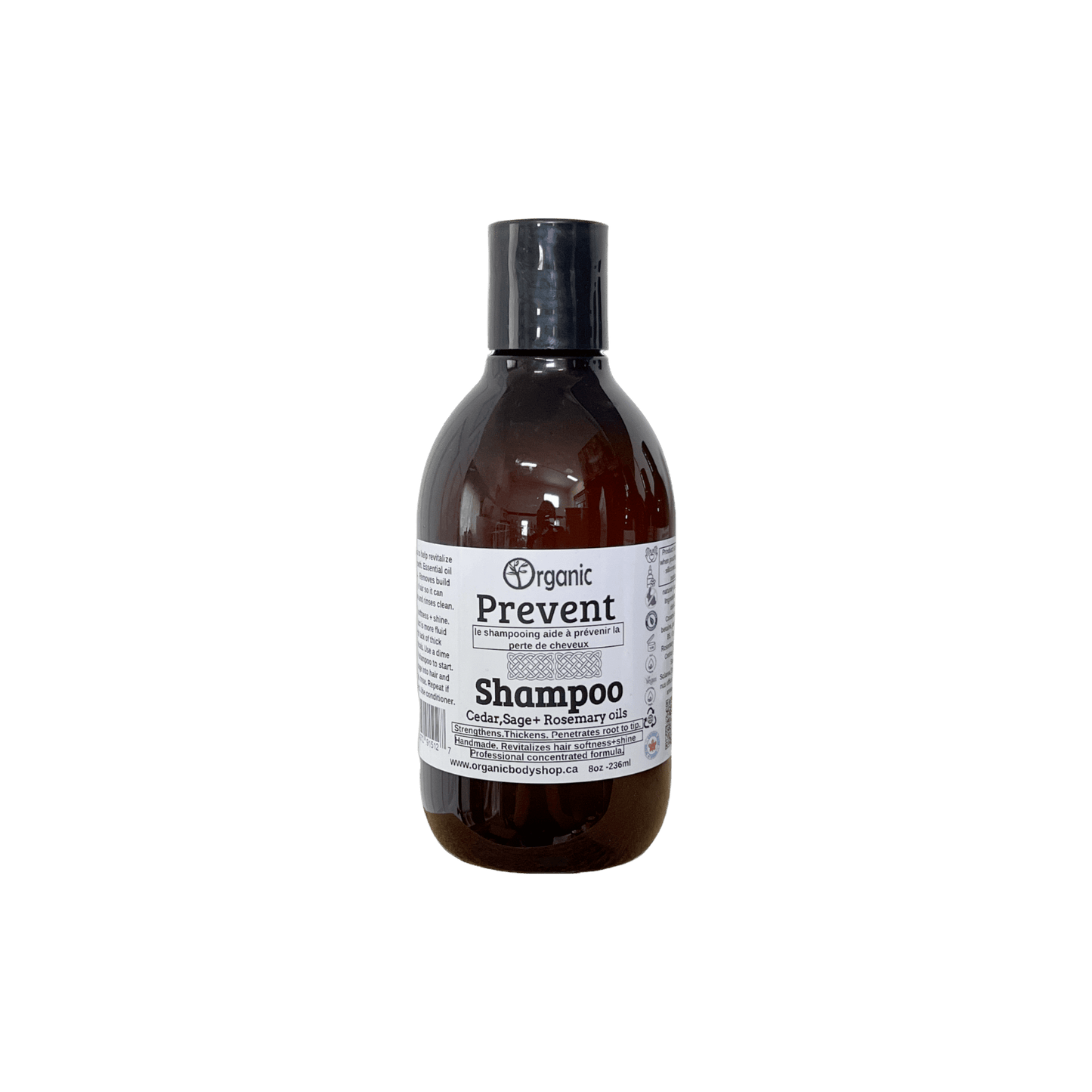 Prevent Shampoo. Restore. Hair - loss. - Organic Body Shop