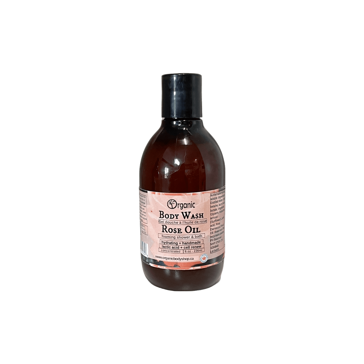 Rose Body Wash. Country rose garden - Organic Body Shop