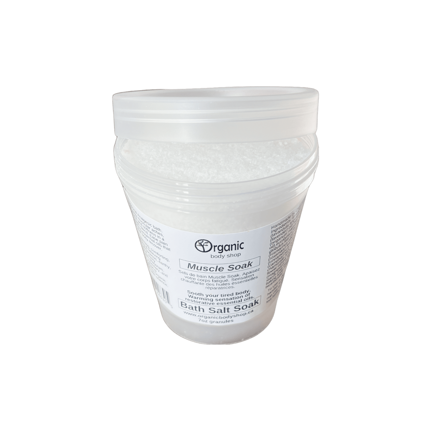 Stress Releasing Bath Salts.8oz - Organic Body Shop