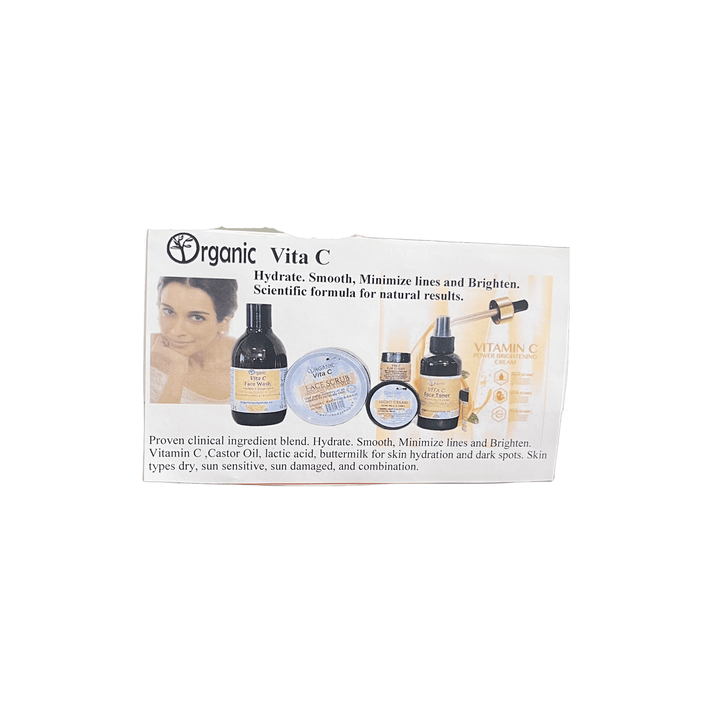 Vita C Night Cream. hydrate. tone. brighten - Organic Body Shop