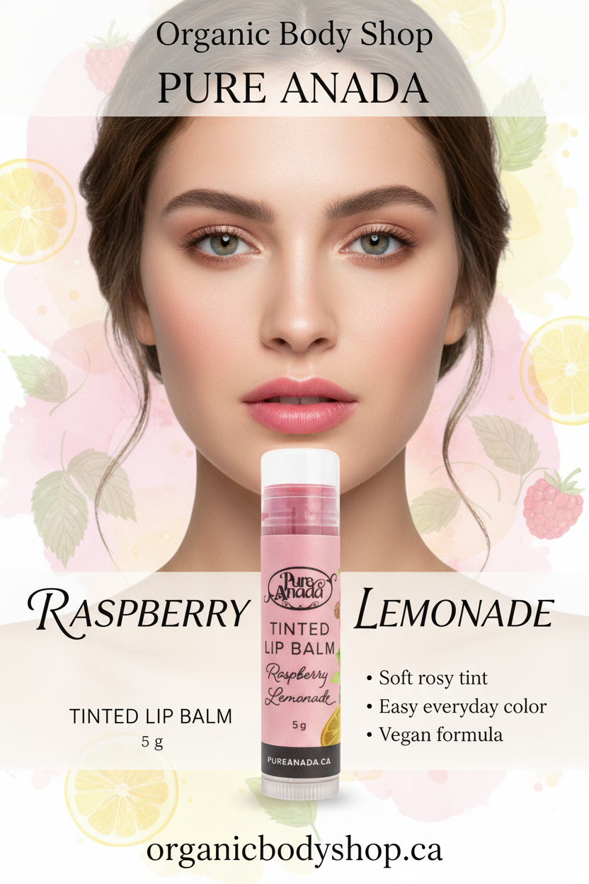 Pure Anada Raspberry Lemonade Tinted Lip Balm, 5 g