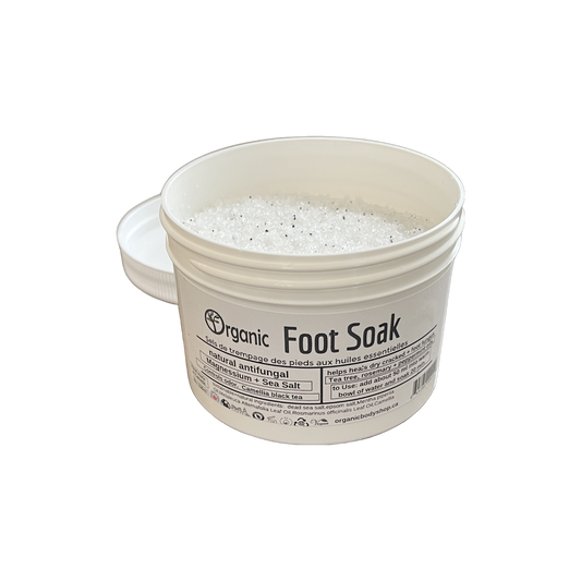 Bain de pieds. Sels naturels. Huiles antifongiques. 8oz