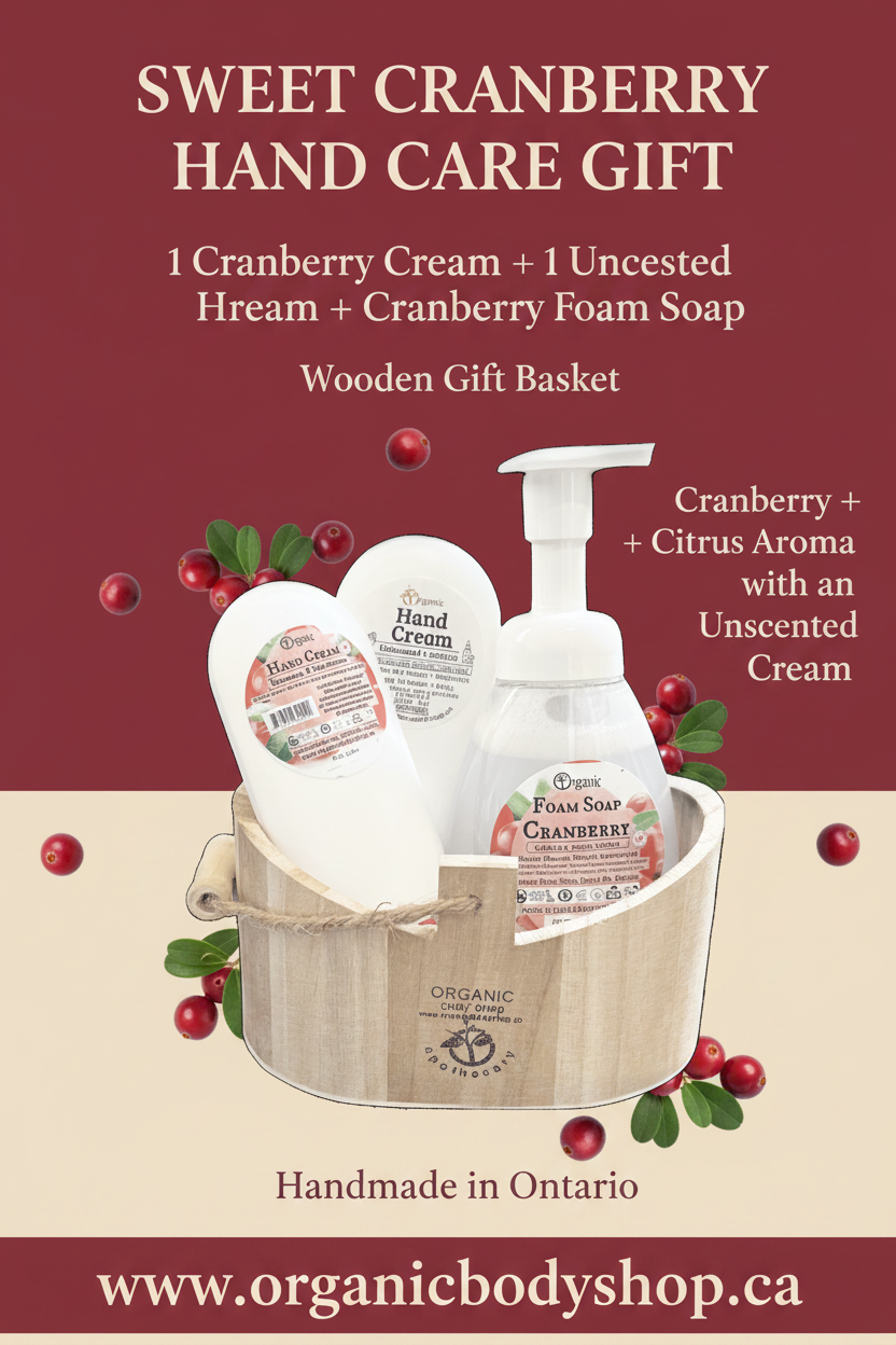Sweet Cranberry 3-Piece Hand Care Gift Set