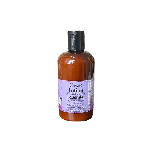 Lotion à la lavande + tournesol