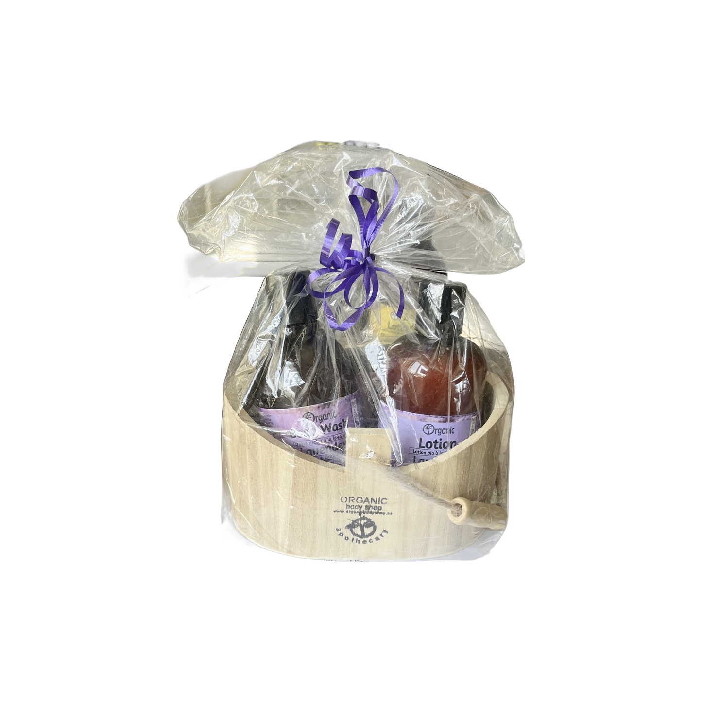 Coffret cadeau biologique pour le bain et le corps Satsuma. 3 pièces.