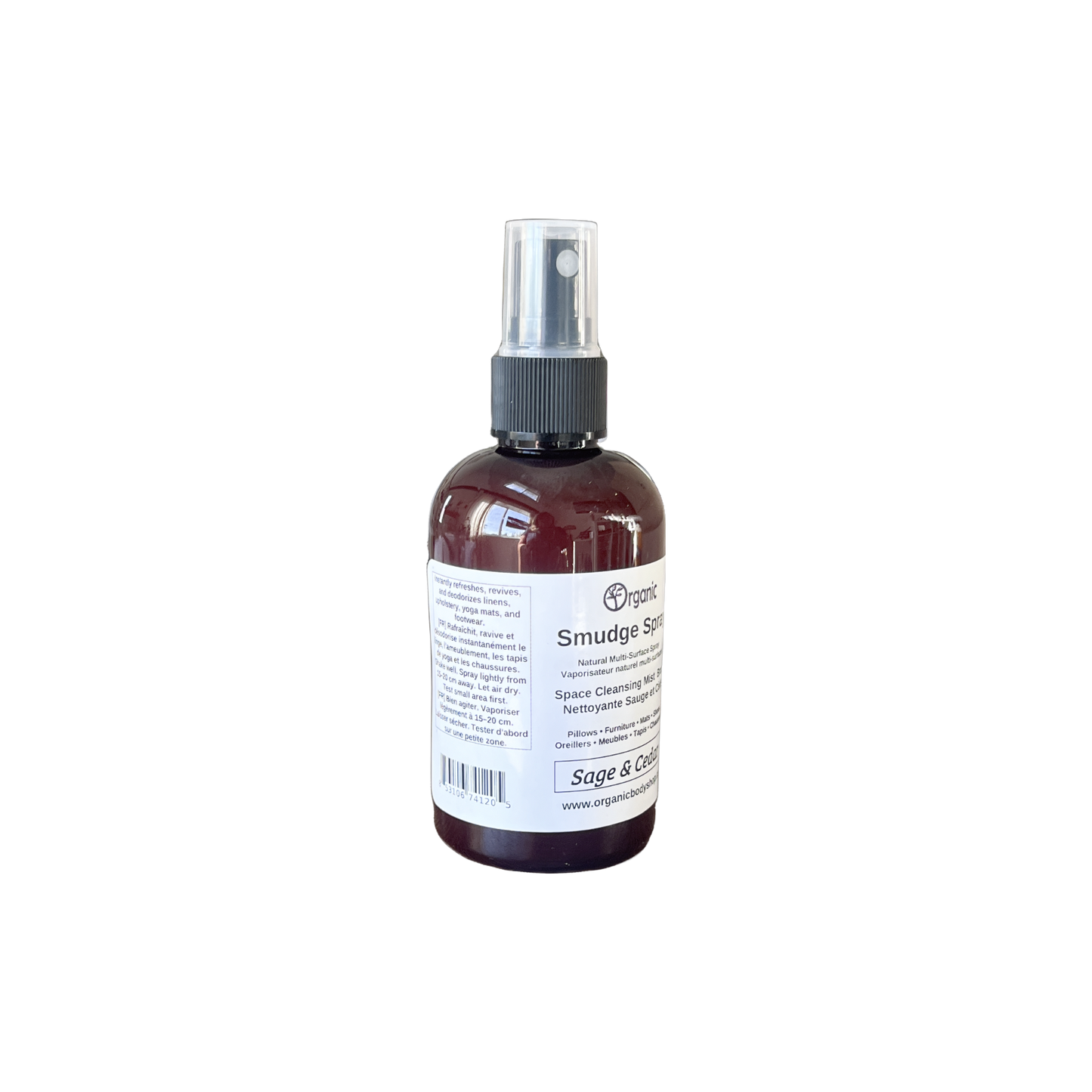 Smudge Spray. Cleansing mist.