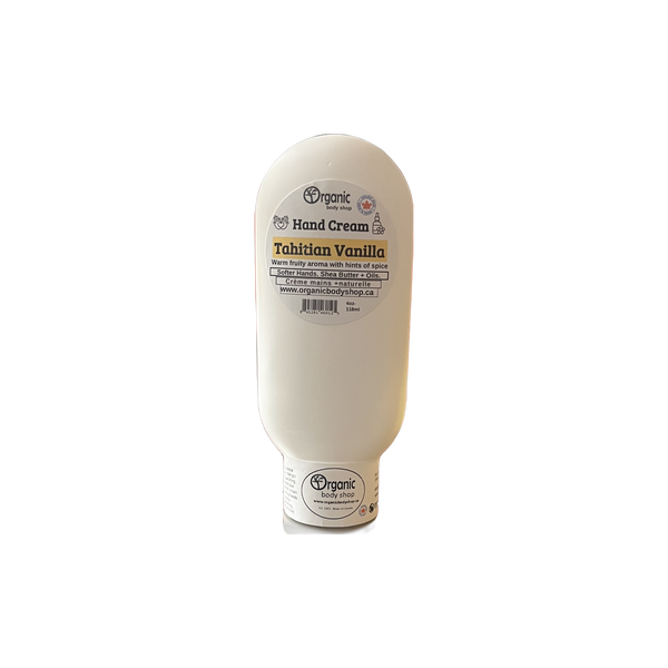 Hand Cream. Shea + Tahitian Vanilla 4oz