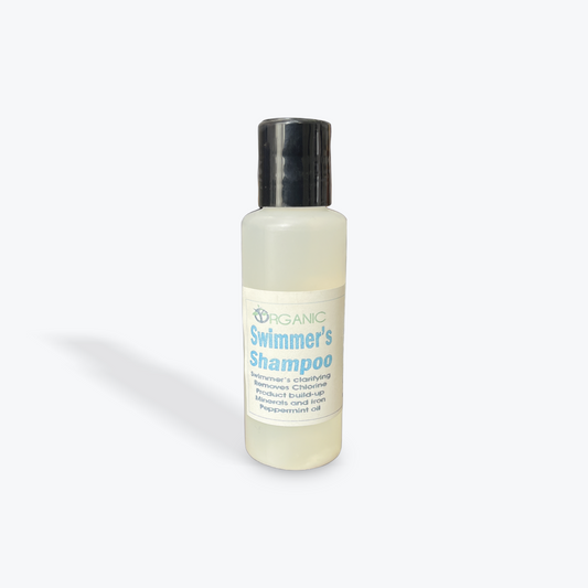 Shampoing pour nageurs. Élimine les minéraux et le chlore de l'eau dure