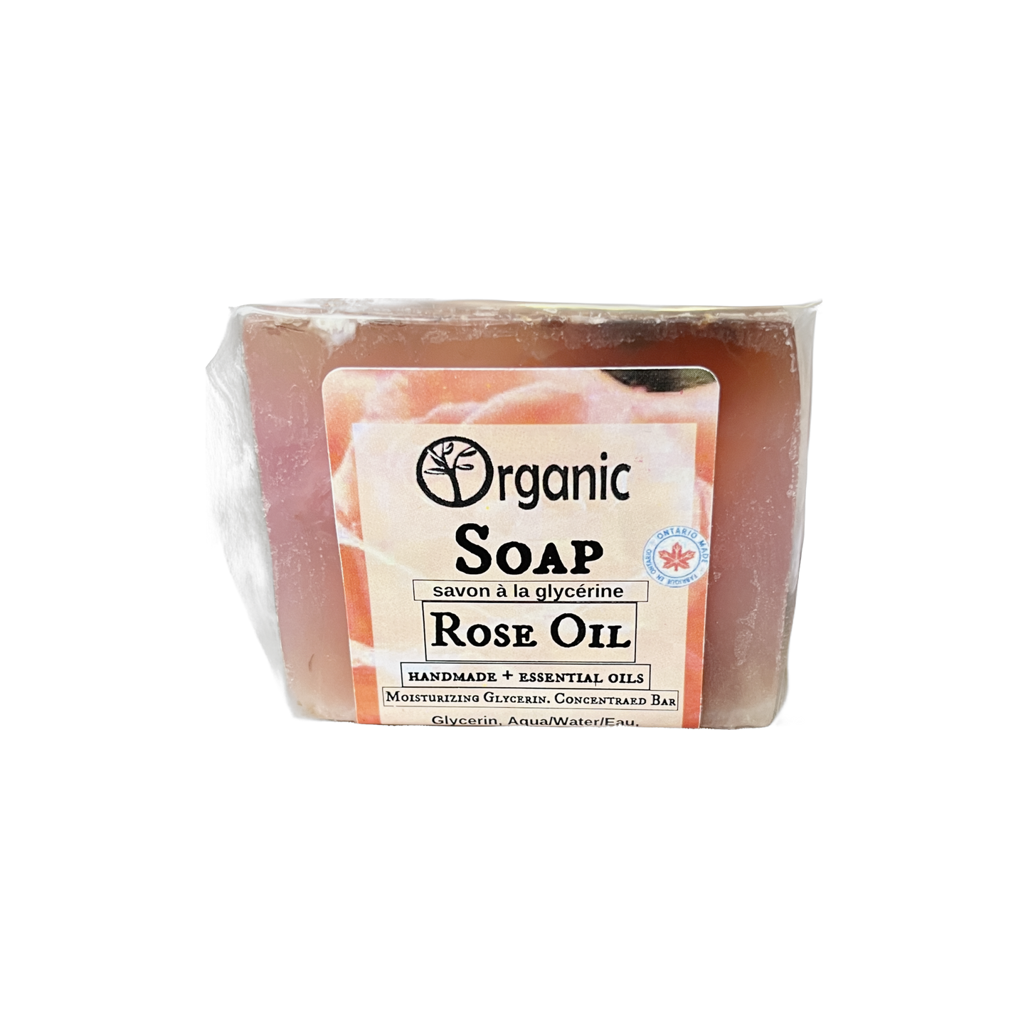 Rose hydrating soap bar. Like a walk in country rose garden.118ml