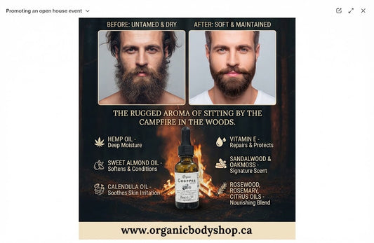 Chopper Beard Oil-aroma of camping by the fire in the woods.