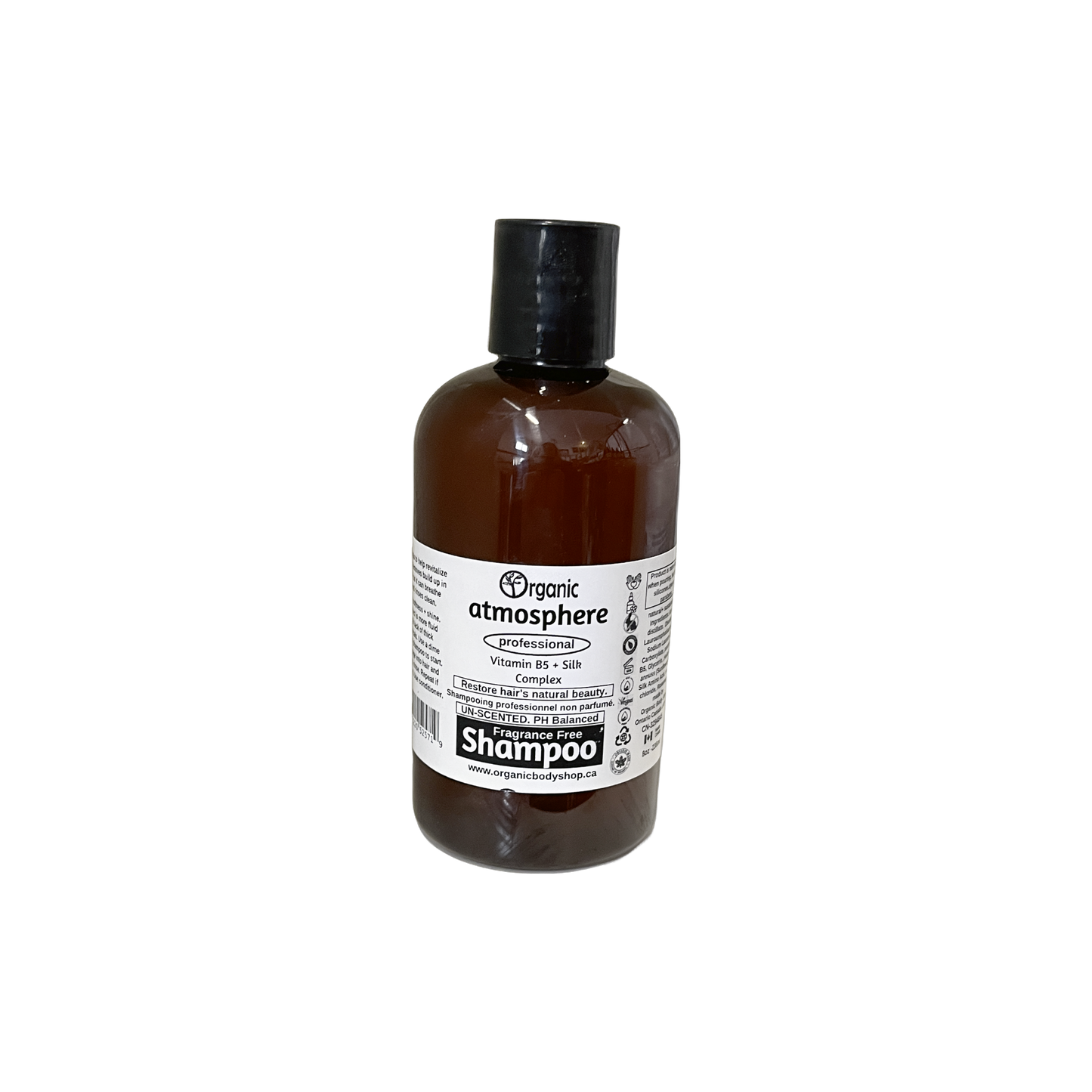 Shampoo Organic Atmosphere-unscented.8oz