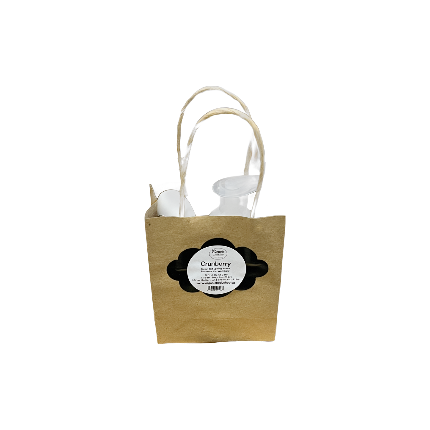 Cranberry Foam Soap + Hand cream gift