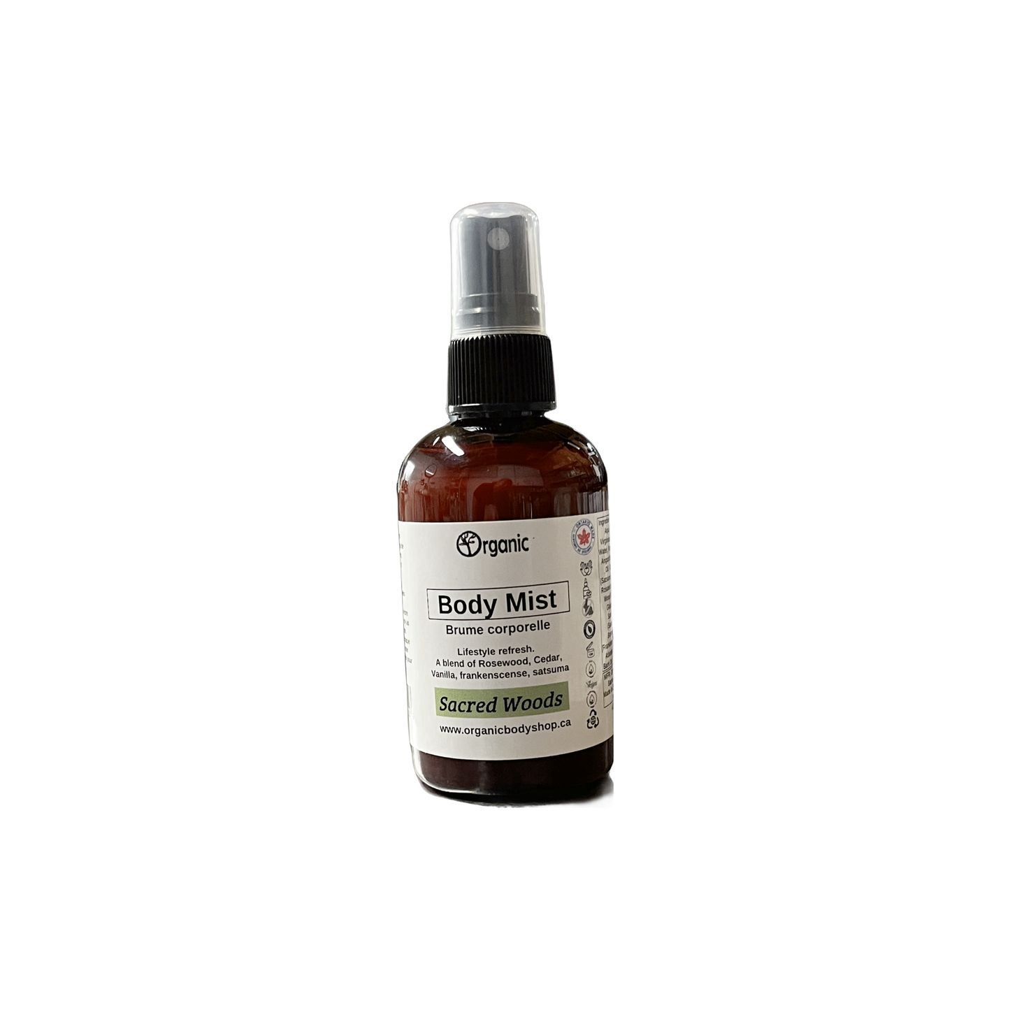 Body Mist – Sacred Woods | Unisex Grounding aroma