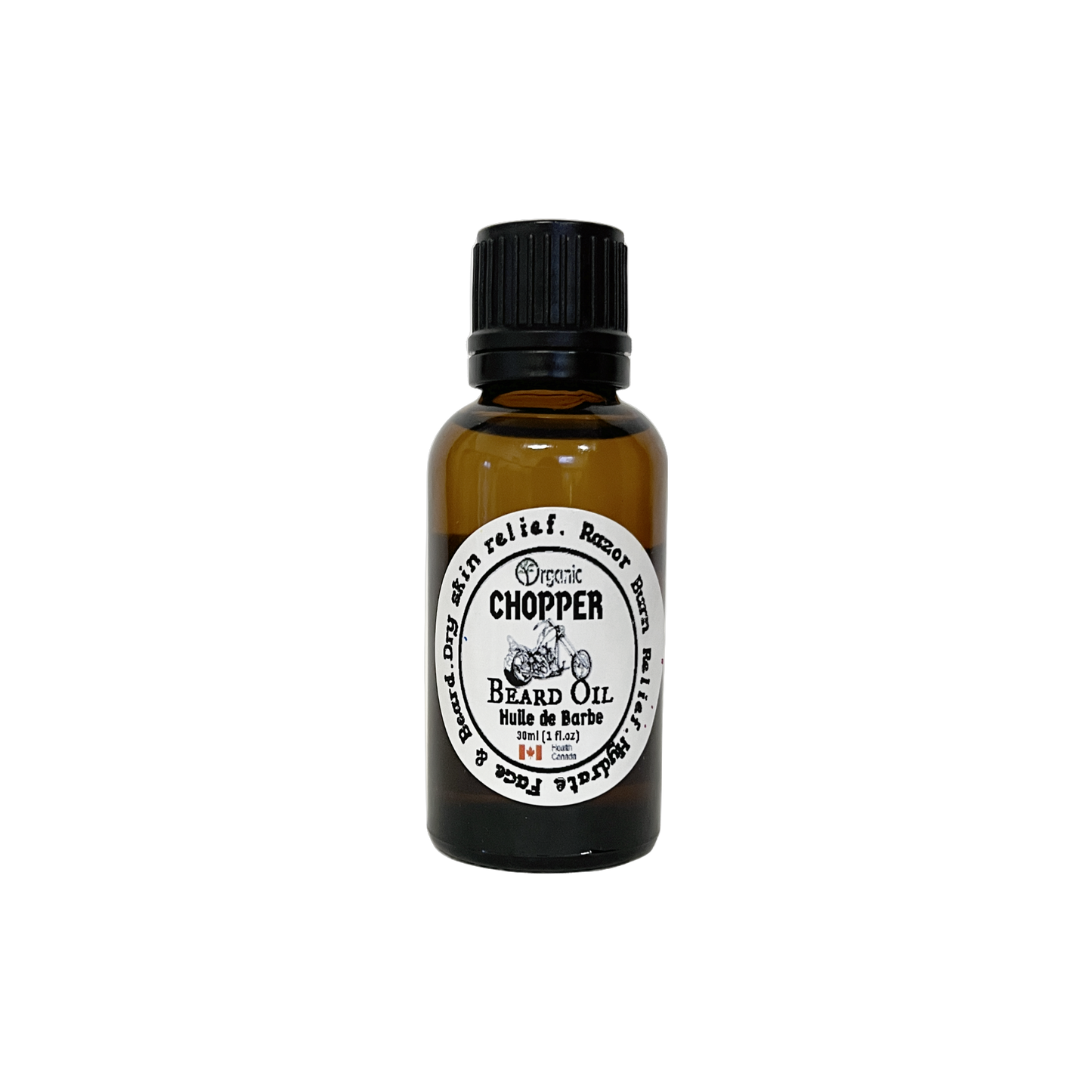 Chopper Beard Oil-aroma of camping by the fire in the woods.