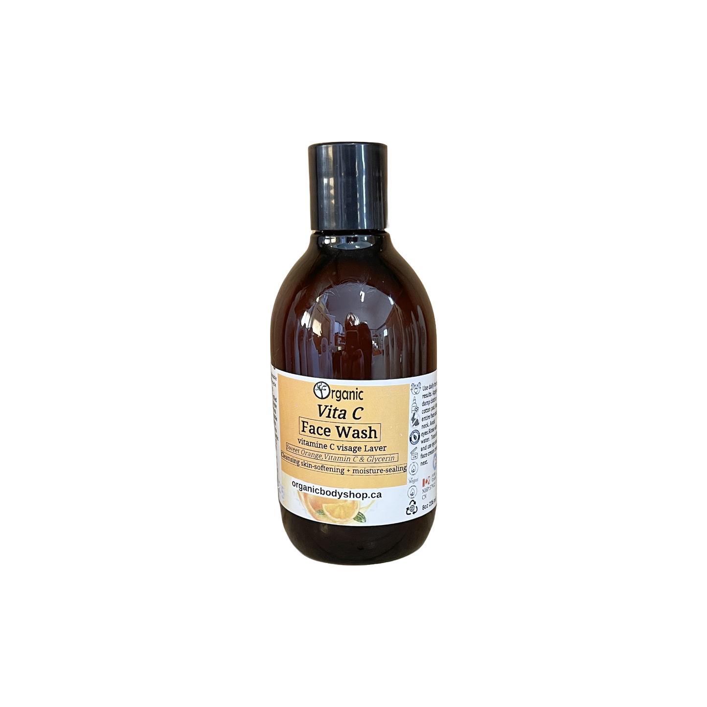 Vita C Face Wash.Hydrate,brighten,tone.