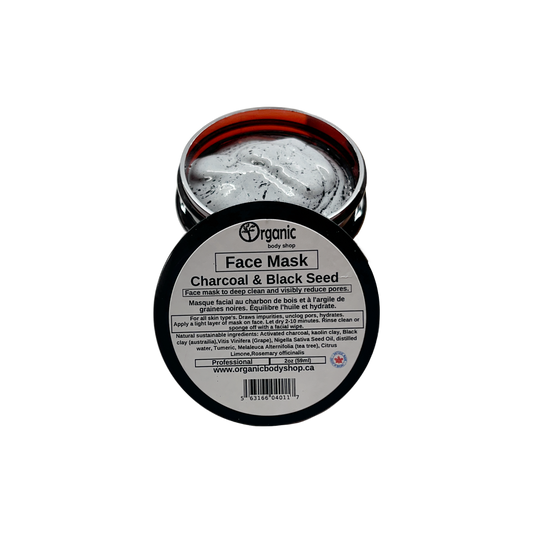 Charcoal & Black Seed Clay Mask - Hormonal skin