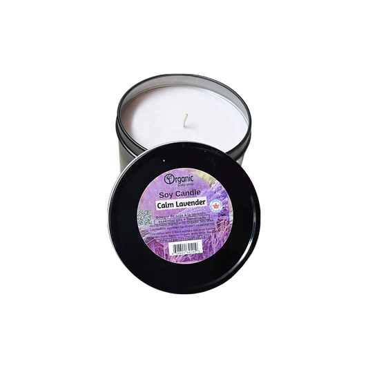 Soy candle. Calm Lavender 8oz