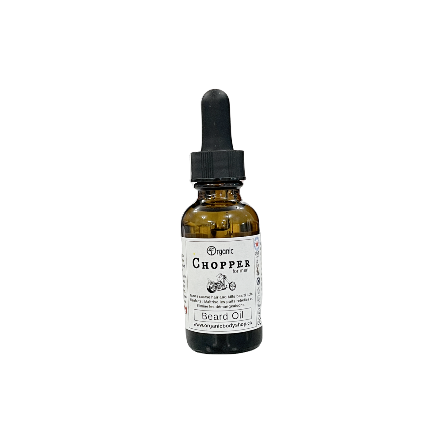 Chopper Beard Oil-aroma of camping by the fire in the woods.