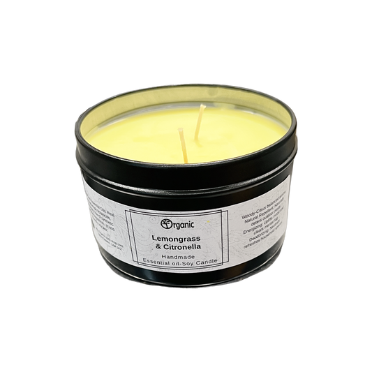 Lemongrass & Citronella Soy Candle | 2-Wick