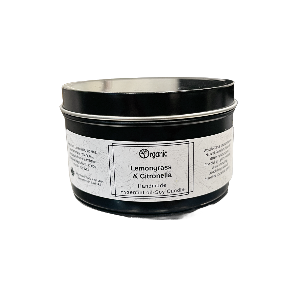 Lemongrass & Citronella Soy Candle | 2-Wick