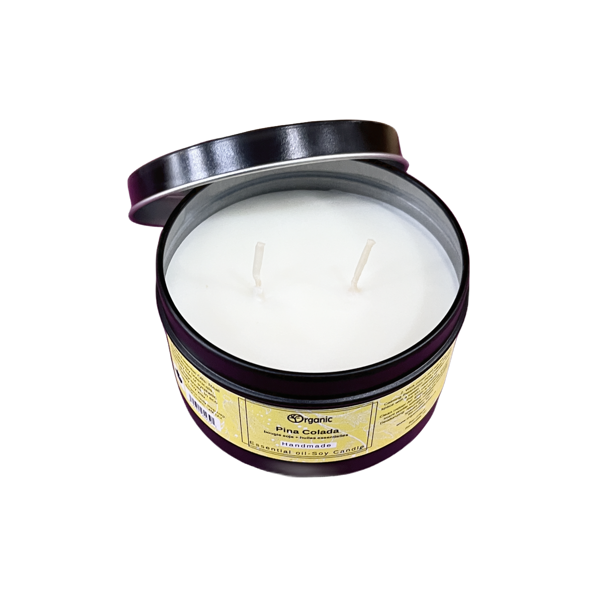 Piña Colada Soy Candle | 2-Wick, 8 oz Tin