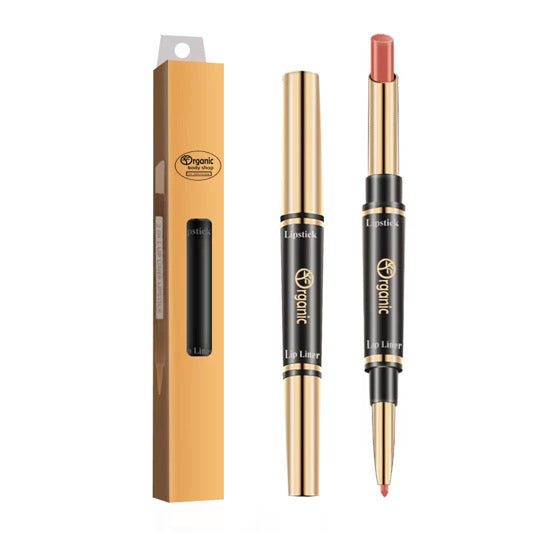 Lipstick and Liner Pencil. Matt Medium Pink