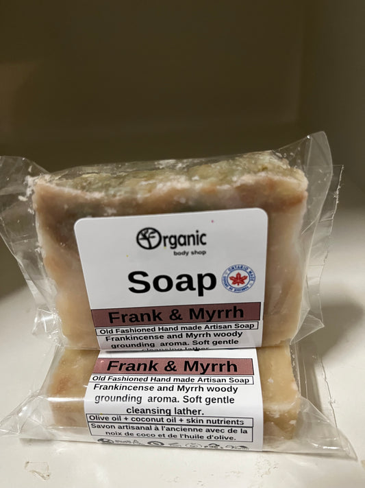 Frank & Myrrh Soap Bar-Artisian