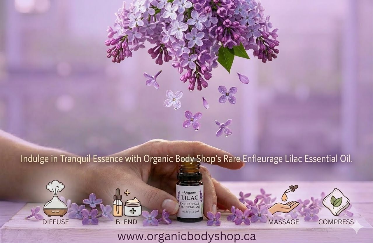 Lilac Enfleurage Oil. Wildcrafted Ontario 5ml