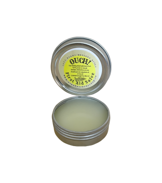 Baume de premiers secours Ouch. Cire d'abeille + huiles végétales 4 oz