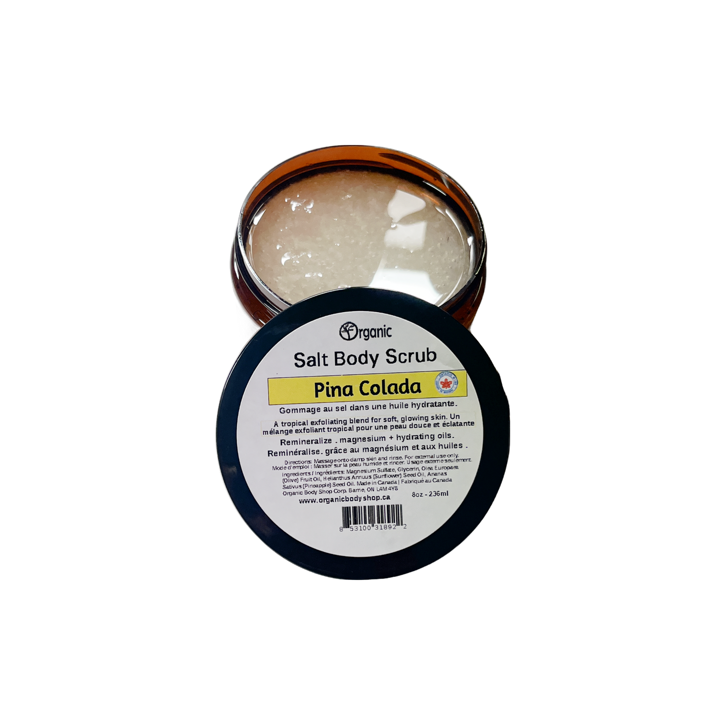Salt Body Scrub. Pina Colada