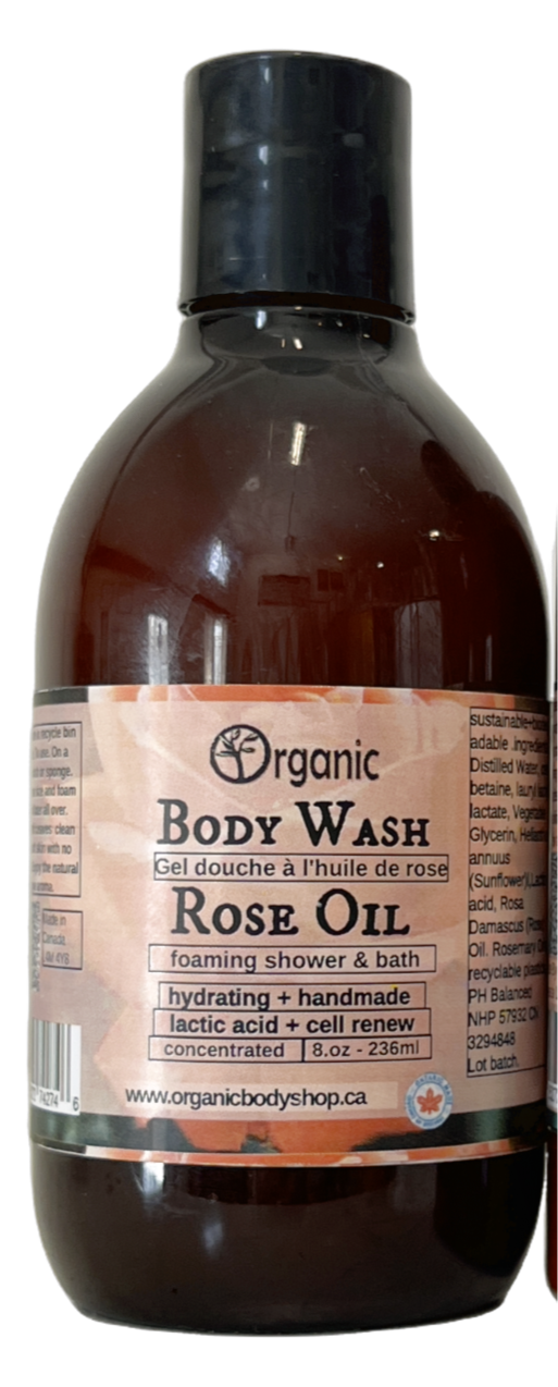 Rose Body Wash. Country rose garden