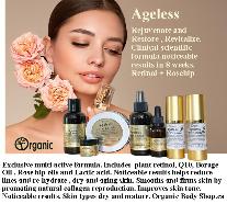 Ageless Night Cream - Q10 - Retinol - Borage oils - Organic Body Shop