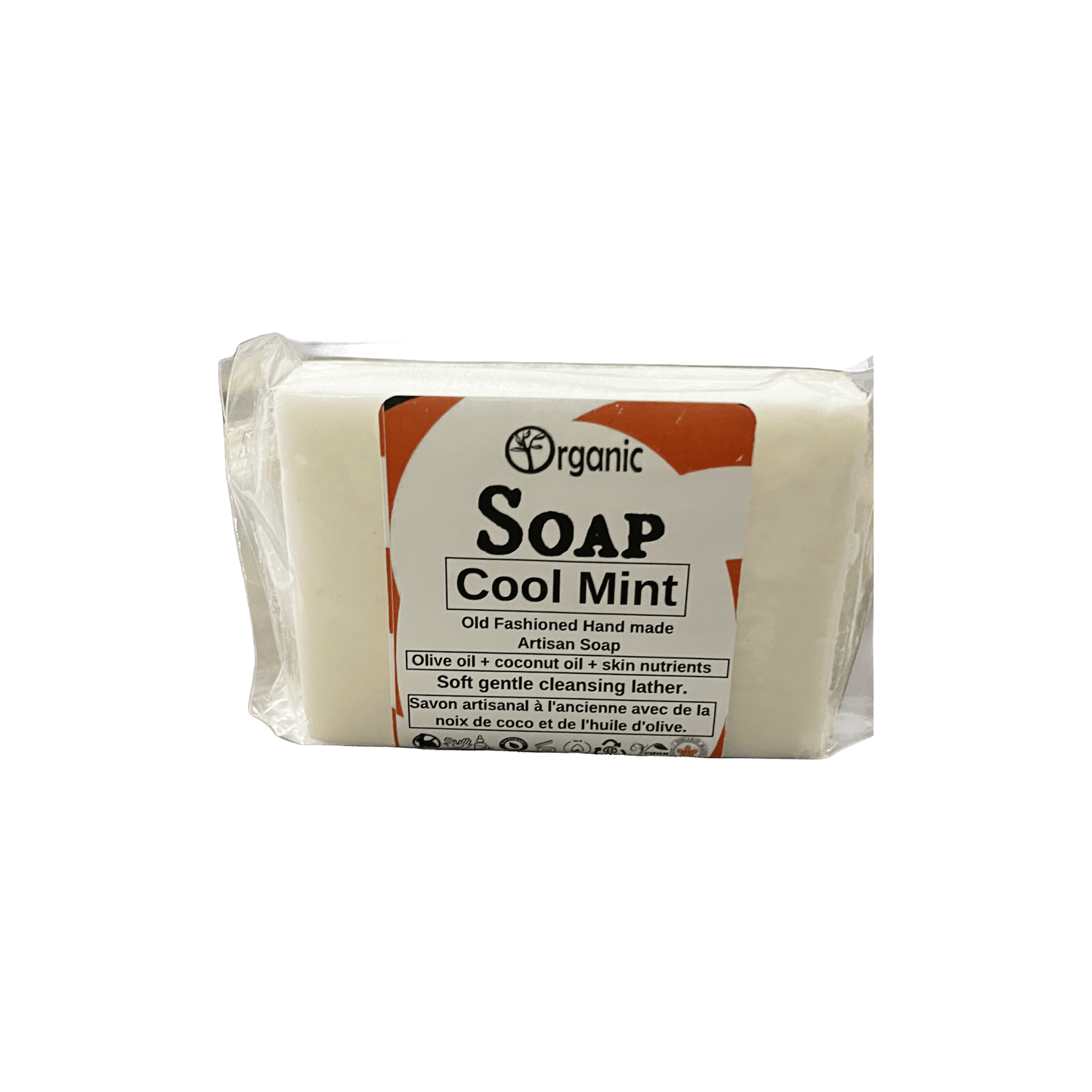 Artesian Soap Bar. Cool mint - Organic Body Shop