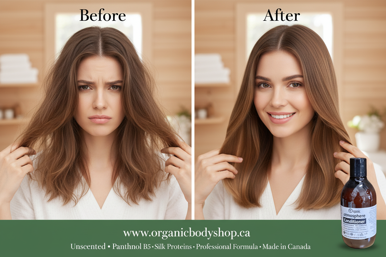 Atmosphere Conditioner Before and After Ad