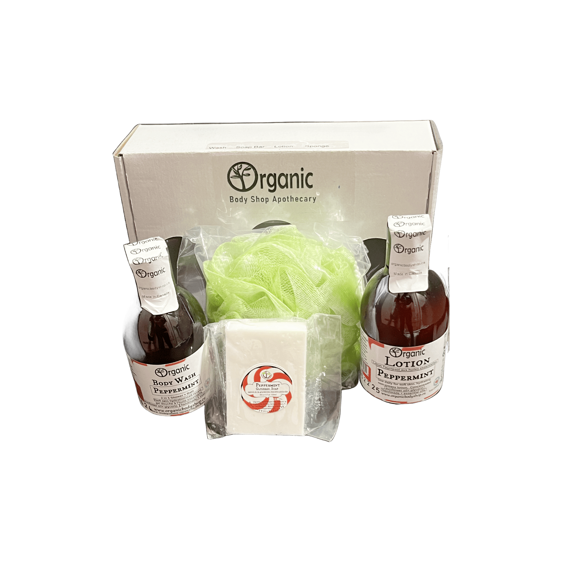 Bath & Body Gift. Cool mint - Organic Body Shop