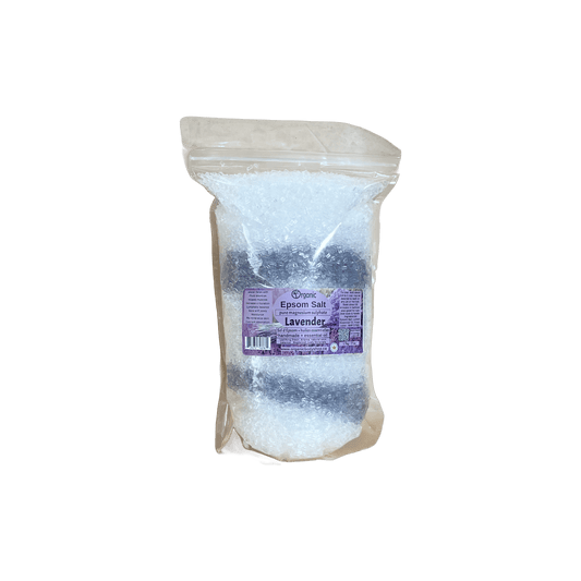 Bath Salts: Calm Lavender - Organic Body Shop