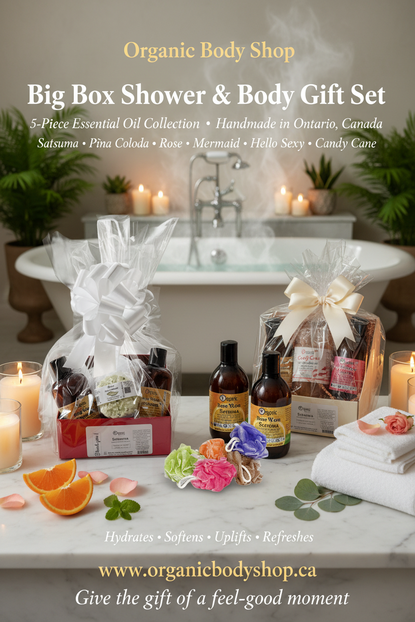 Big Box Shower & Body Gift Set Poster — Organic Body Shop