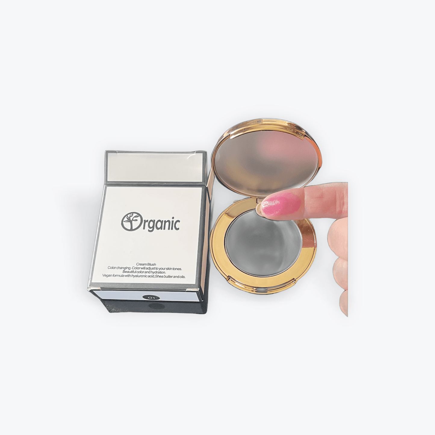 Blush Color Change - pink to pale rose - Organic Body Shop