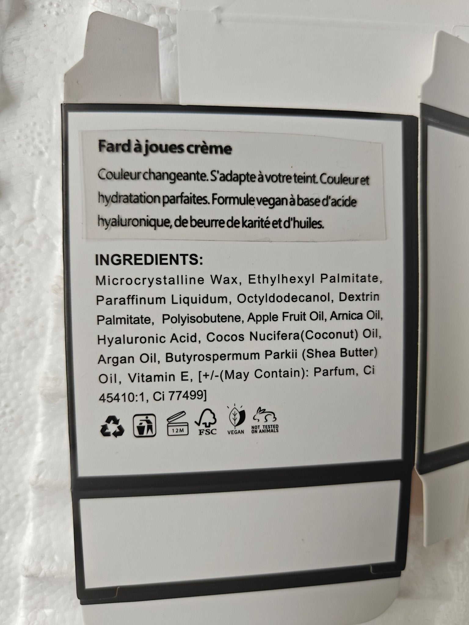 Blush Color Change - pink to pale rose - Organic Body Shop