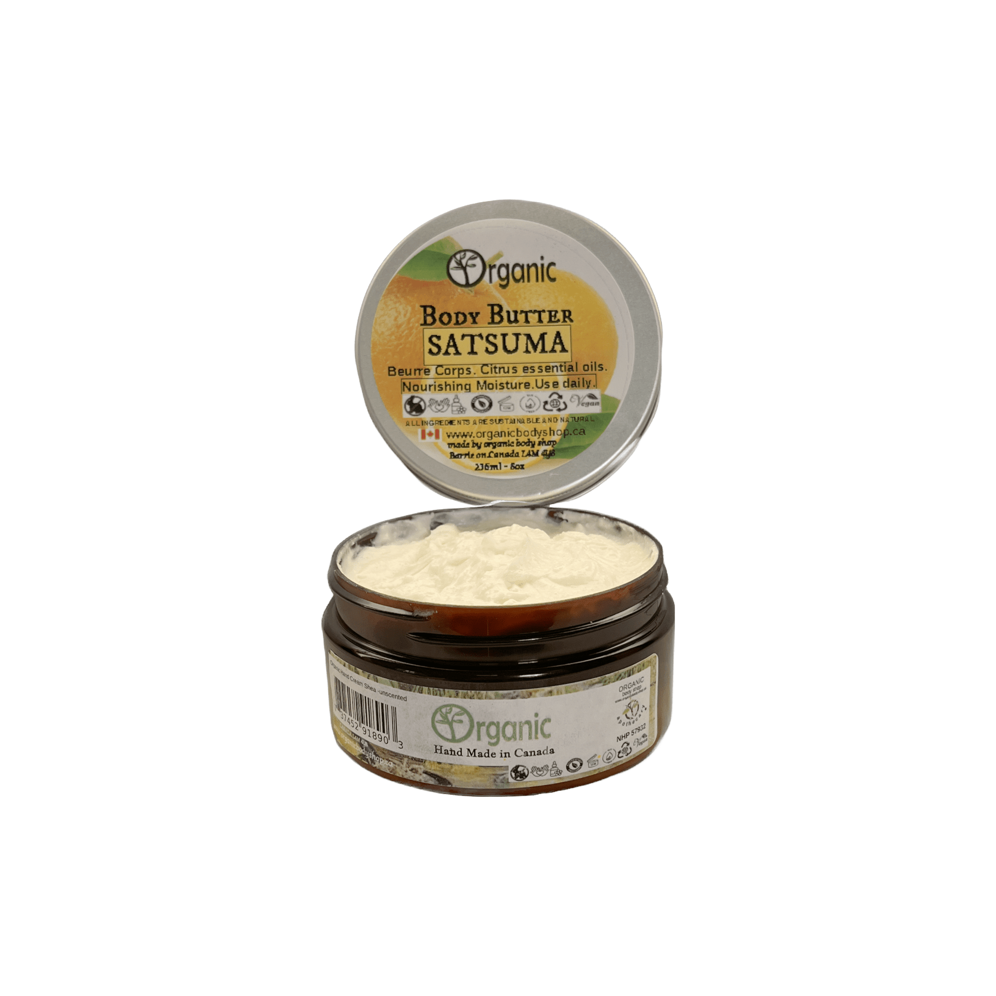 Body Butter. Satsuma. Fruity aroma - Organic Body Shop