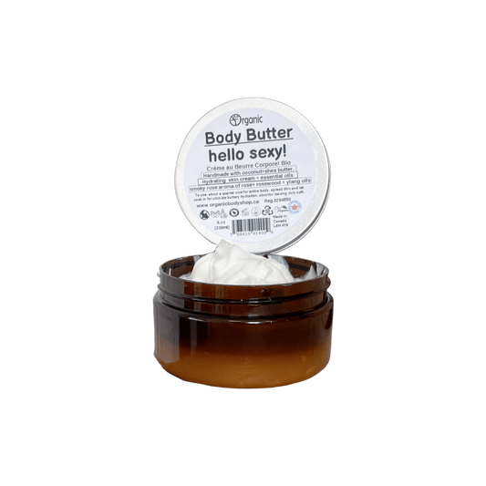 Body Butter.hello sexy! Organic 8oz - Organic Body Shop
