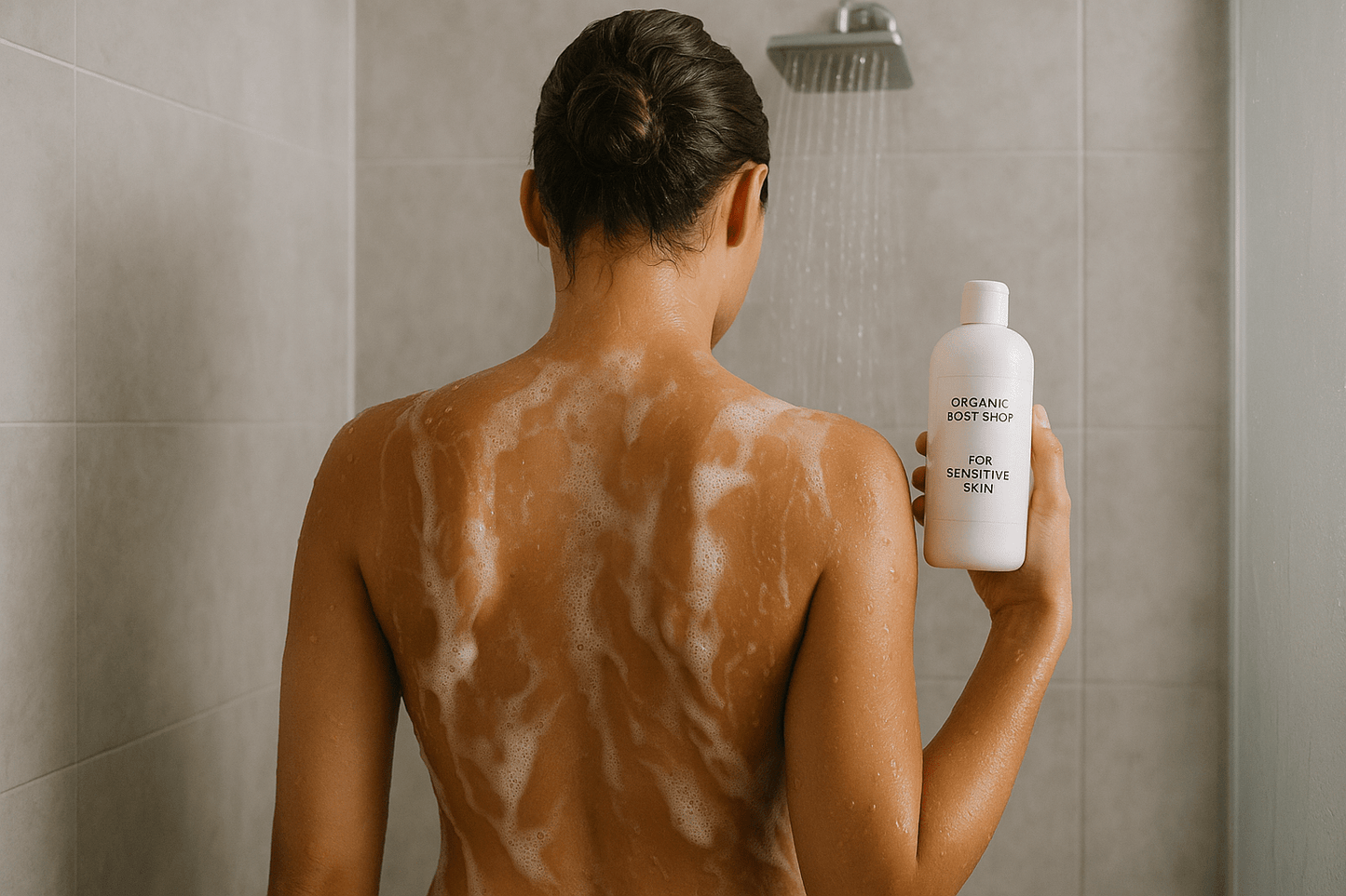 Body Wash. sensitive skin. hydrating.Un - Scented Atmosphere 32oz - Organic Body Shop