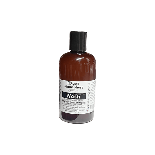 Body Wash. sensitive skin. hydrating.Un - Scented Atmosphere 8oz - Organic Body Shop