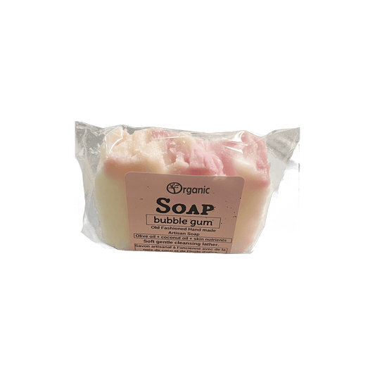 Bubble Gum Artesian Soap Bar. 90ml. - Organic Body Shop